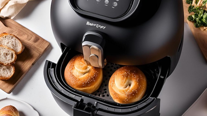 defrost bread air fryer